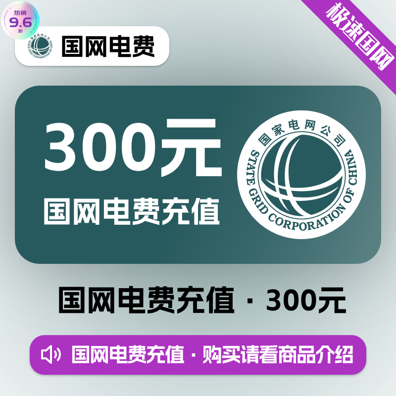 【国网】电费300