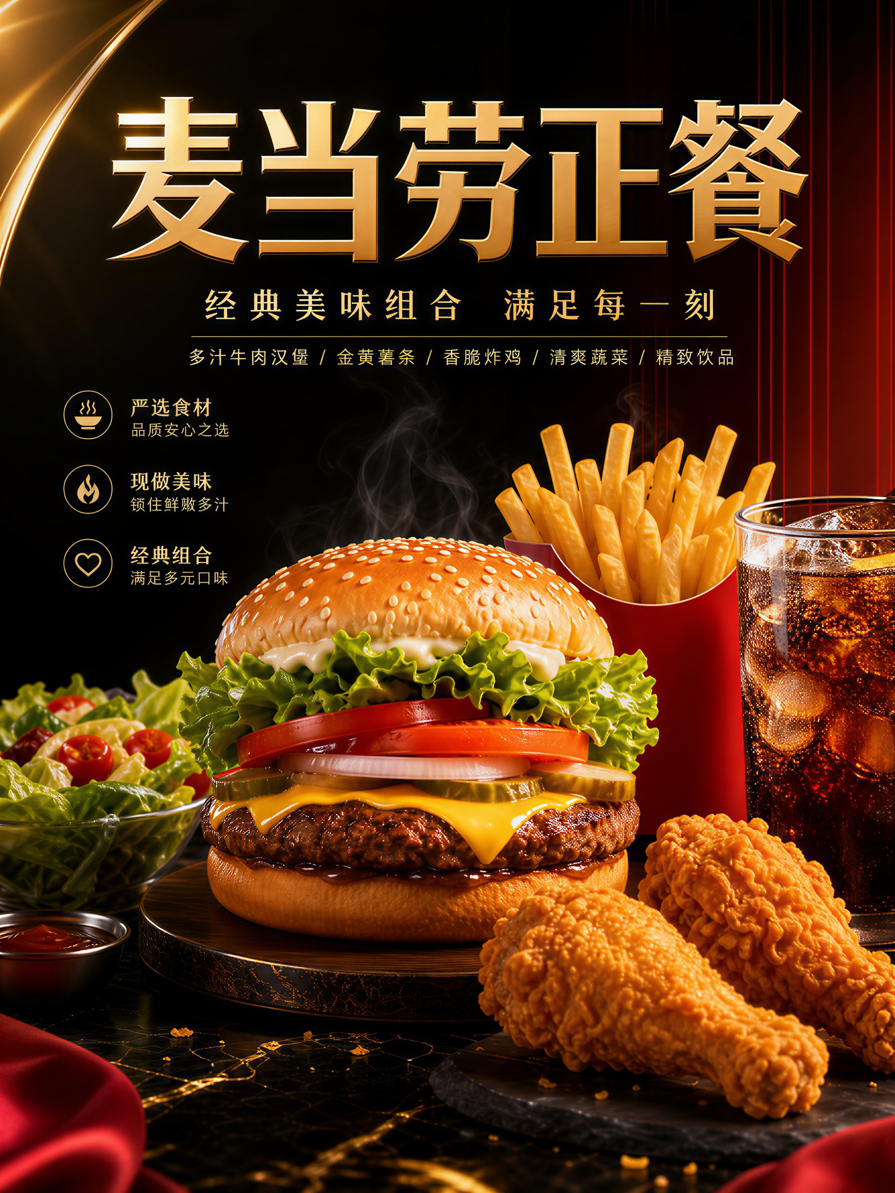 麦当劳正餐