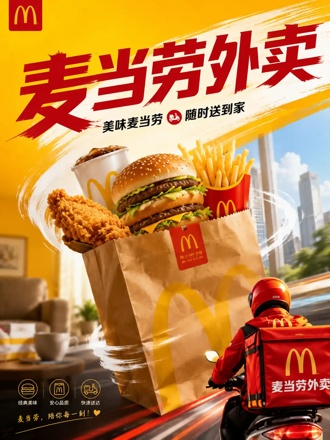 麦当劳外卖